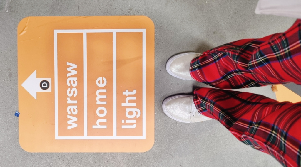 hala D targów Warsaw Home 2025 - oświetlenie